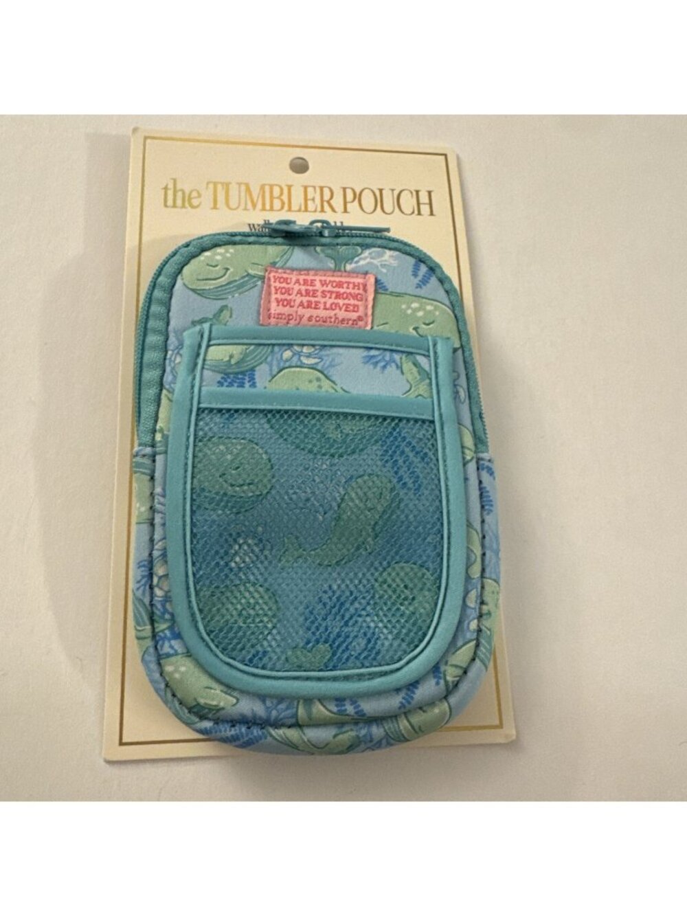Simply Southern New Tumbler Pouch Whales Whale BB37